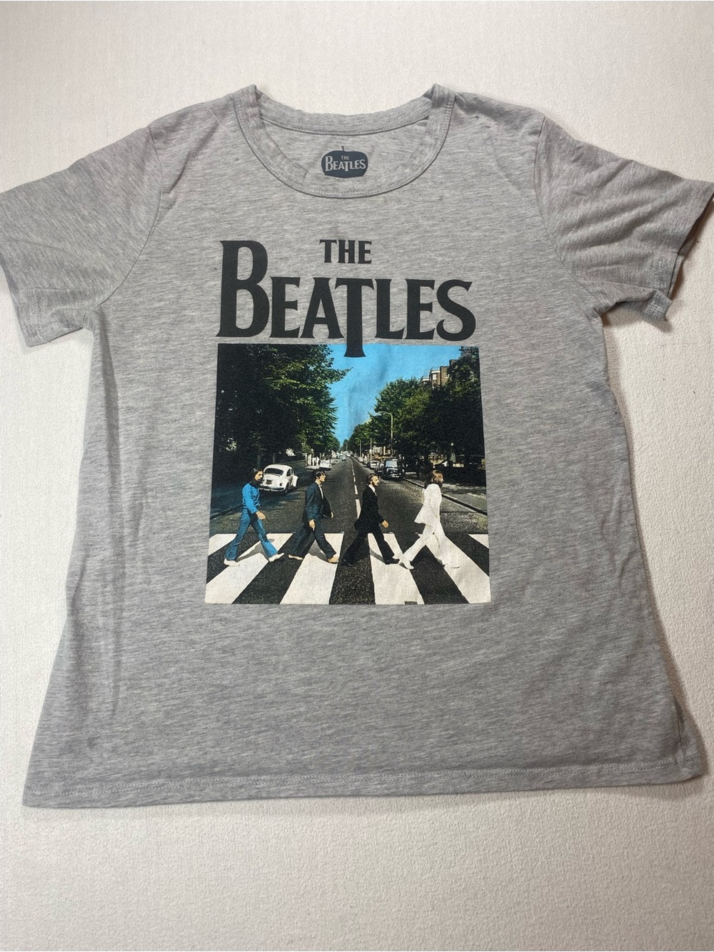 The Beatles Grey Kids Abbey Road Graphic Tee. See description.